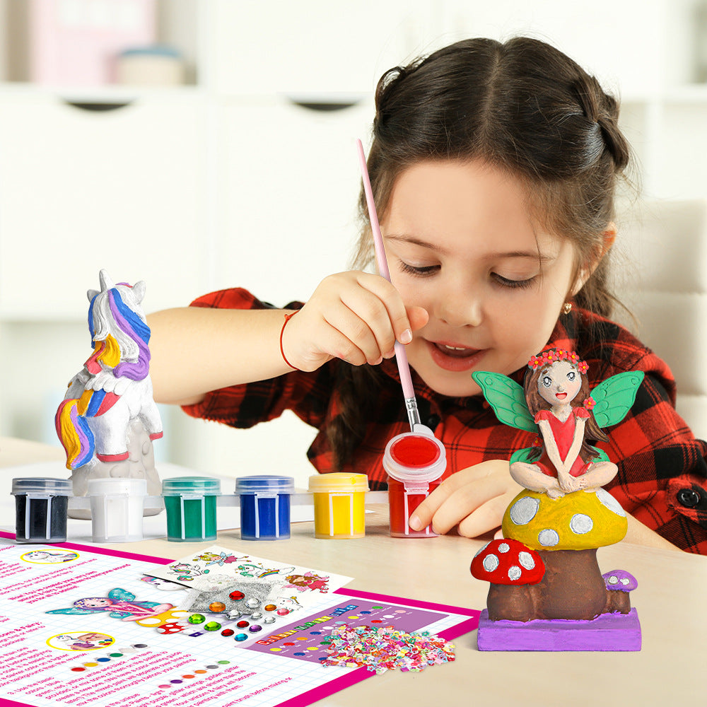 Kids Paint Your Own Fairy Unicorns