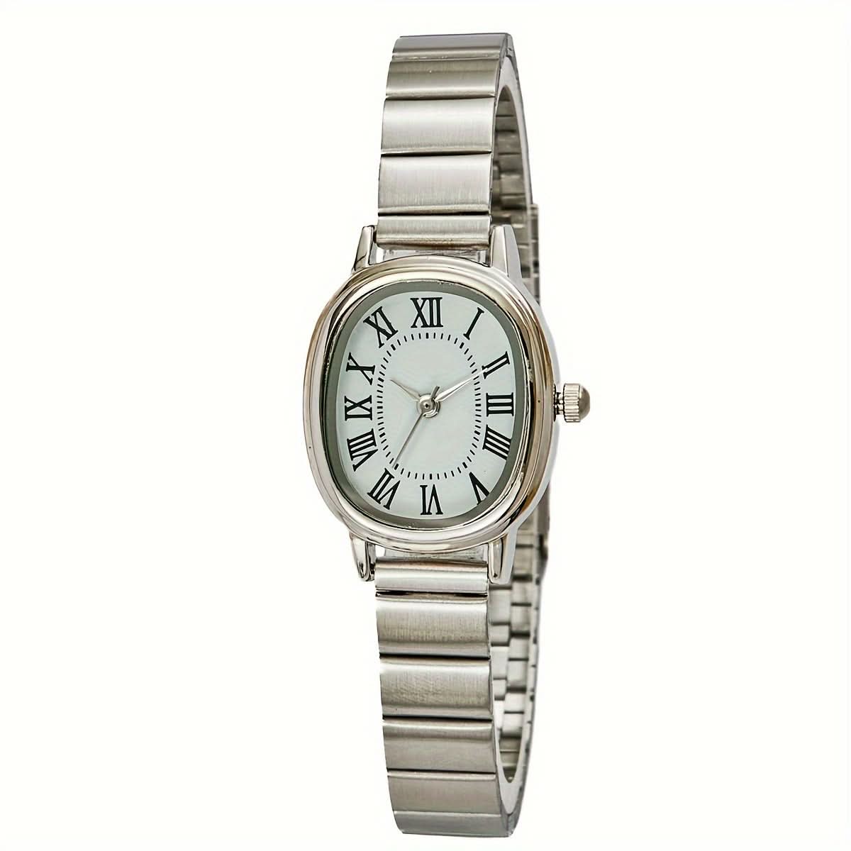 Minimalist Ladies' Quartz Watch – Silver Stainless Steel
