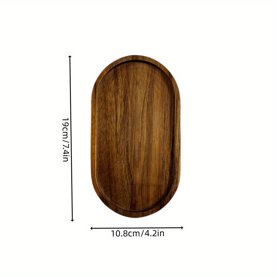 Stylish Wooden Rolling Tray with Cup Coaster