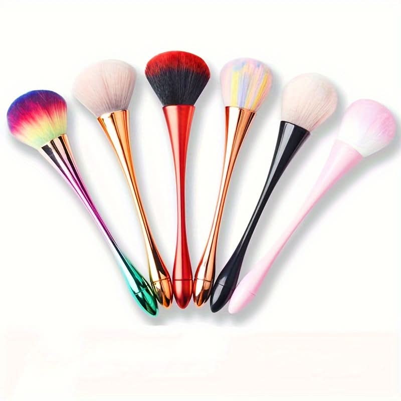 2PC Fantasy Color Nail Cleaning & Makeup Brushes