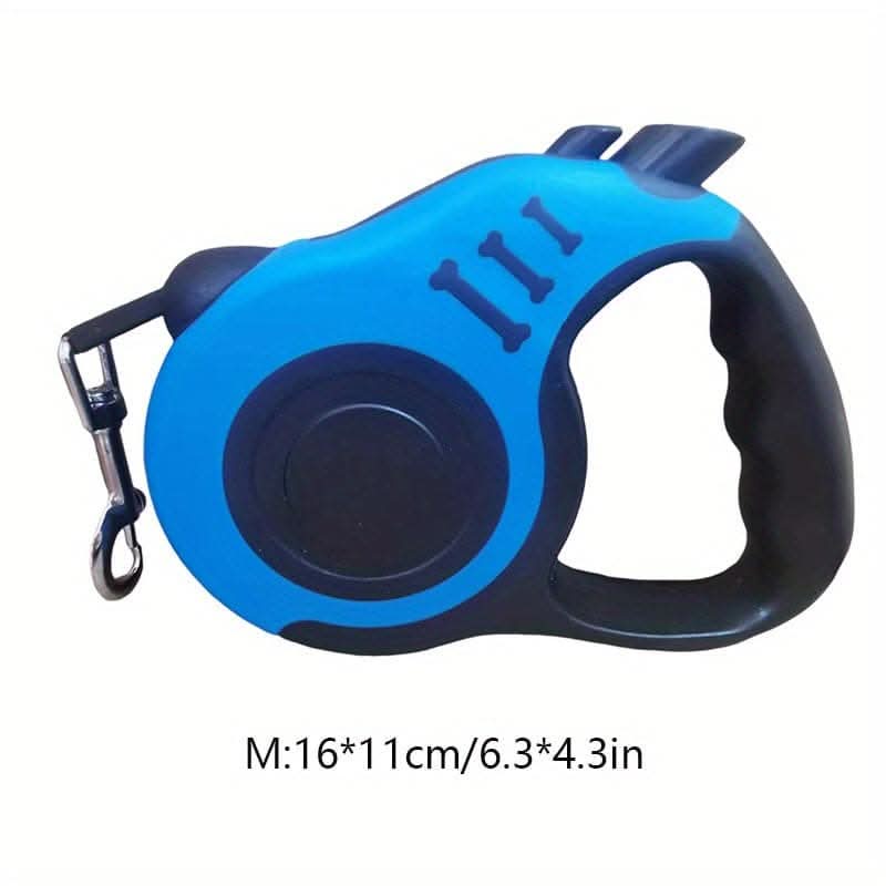 Heavy-Duty Retractable Dog Leash with Handle