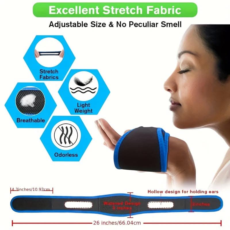 Snoring Relief Chin Strap for Men & Women – Anti Snoring Solution