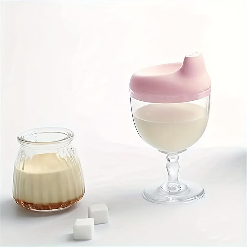 Break-Resistant Sippy Cups with Lid Leak-Proof & Reusable Plastic Drinkware