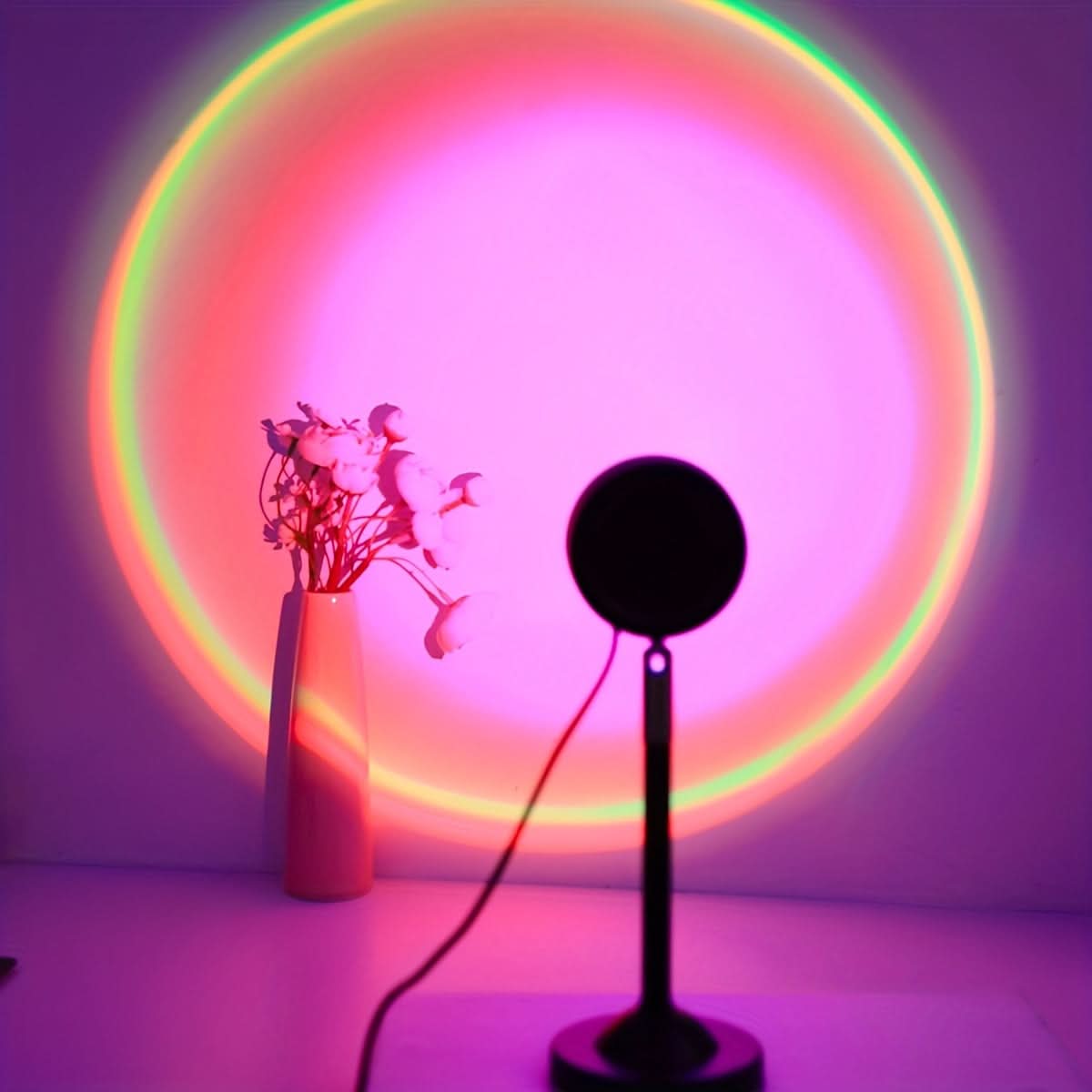Sunset Projection LED Lamp with Remote Control