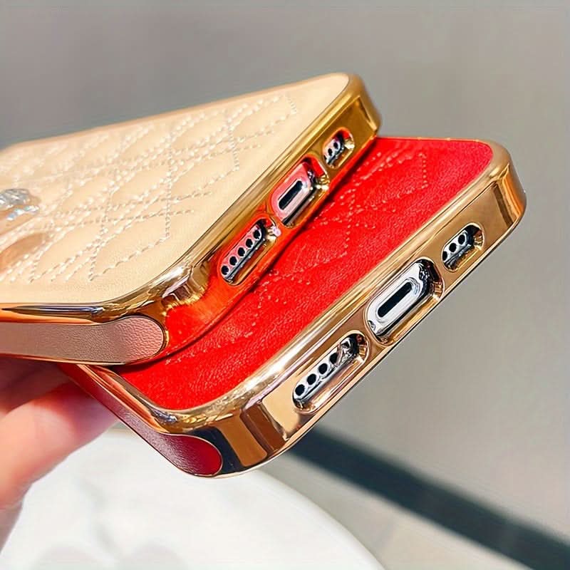 Premium Faux Leather iPhone Case Cover