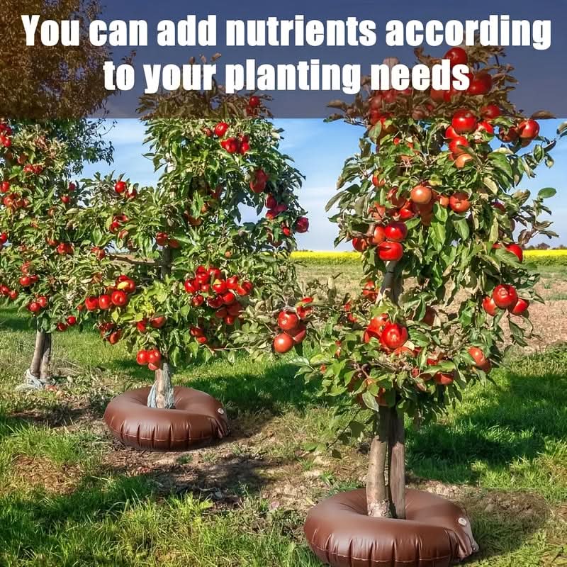 3-Pack 10-Gallon Tree Watering Bags – Slow-Release PVC Irrigation Rings