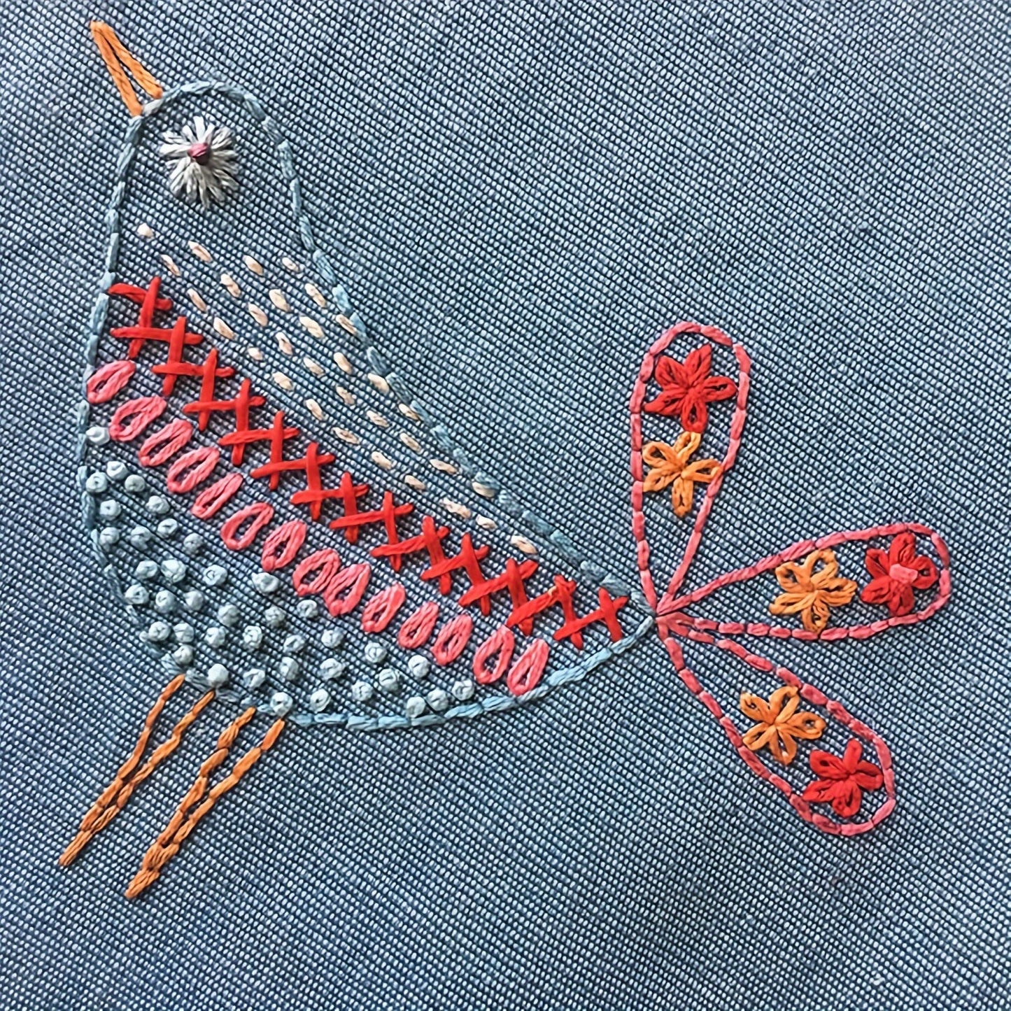 Embroidery Transfer Paper Kit – Water Soluble Stitch & Sew Set with Pre-Printed Patterns