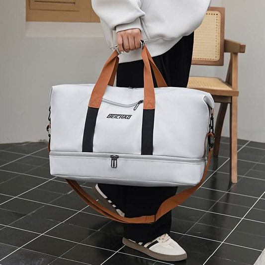 Large Capacity Fitness /Travel Bag - Come with Dry & Wet Separation