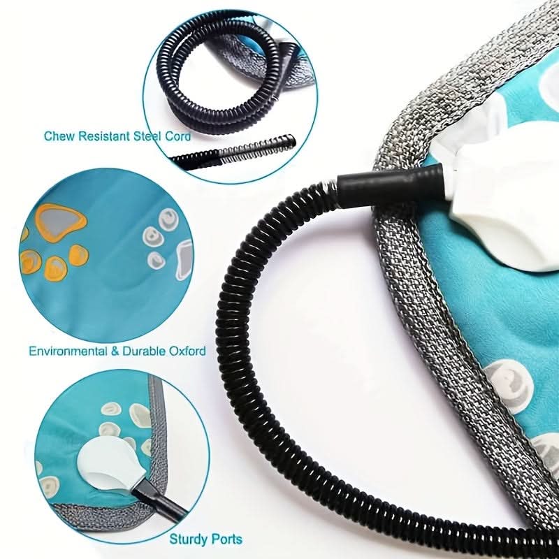 Adjustable USB Heated Pet Bed – Cats & Dogs