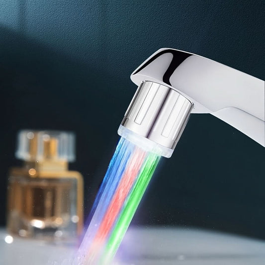LED Water Flow Faucet Light, Battery-Free