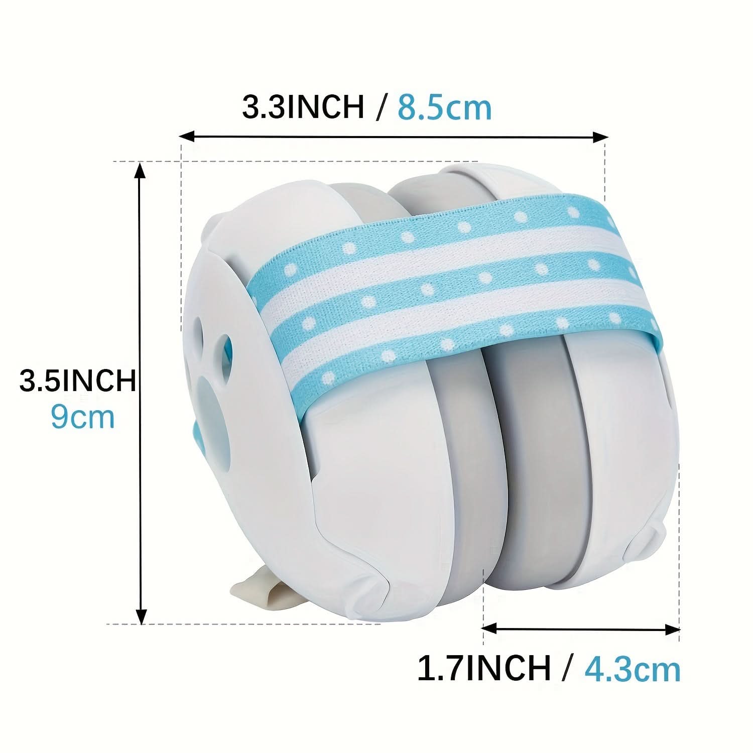 Baby Noise Cancelling Headphones – Hearing Protection Earmuffs for Infants & Toddlers