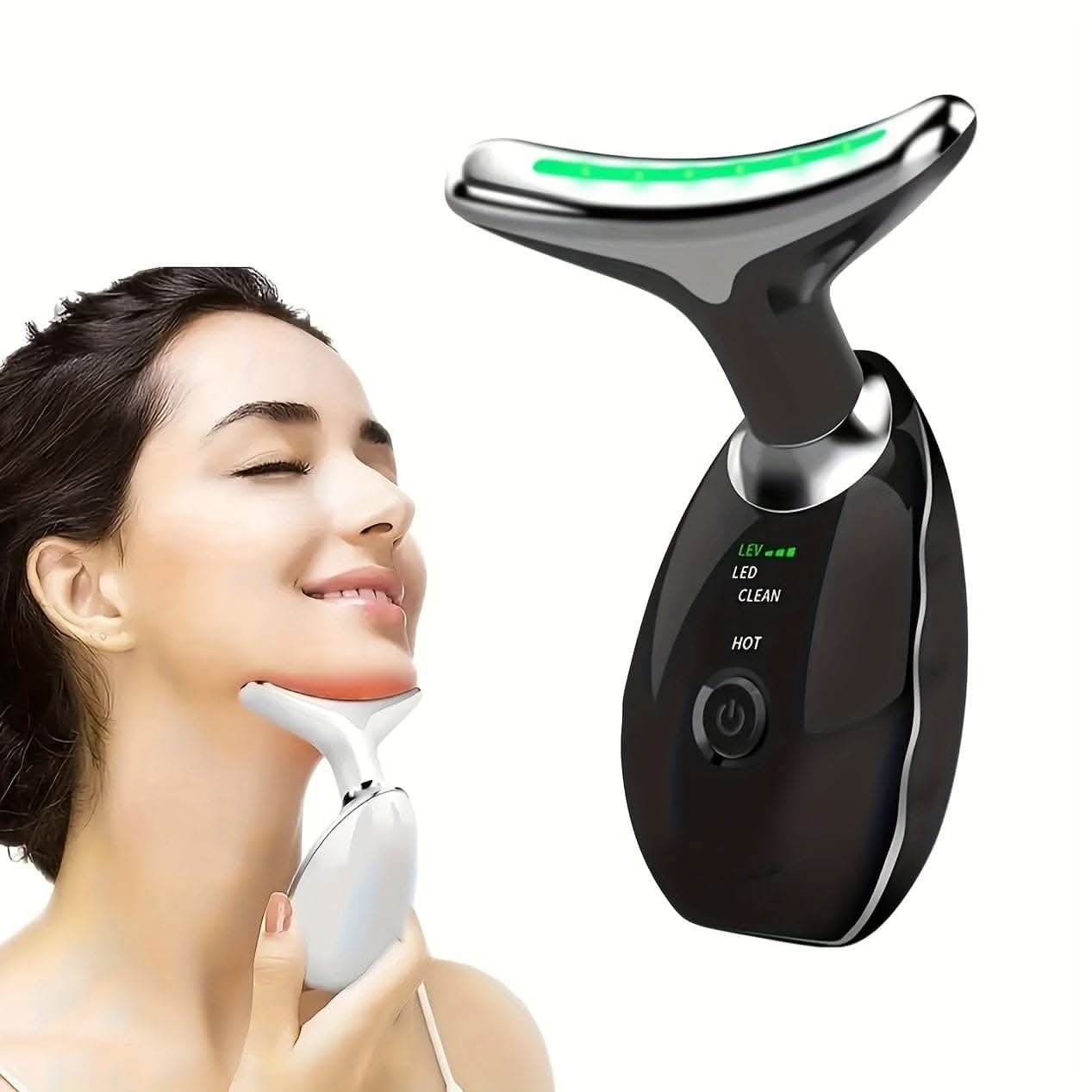 Neck & Face Skin Massager – Portable USB Charging Electric Facial Massage Tool