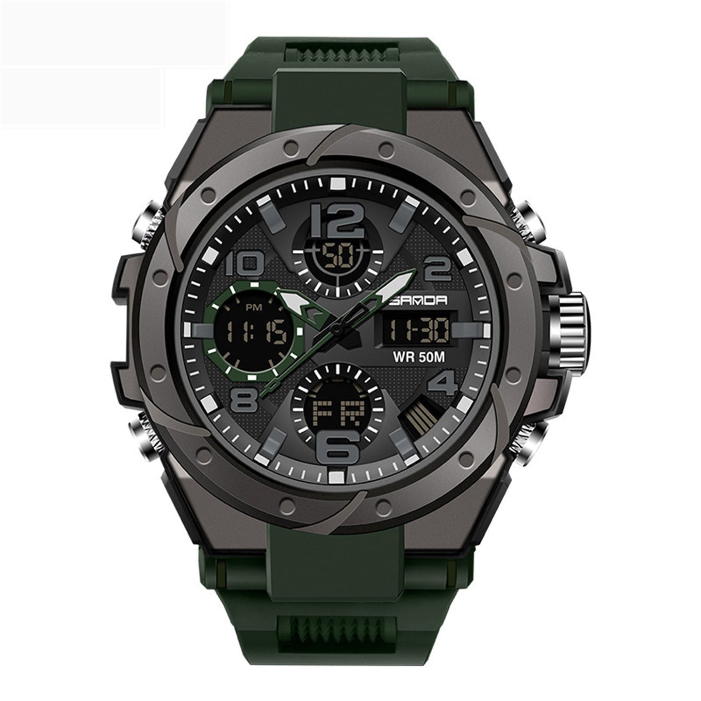 Sanda 6008 Waterproof Sports watch for Men