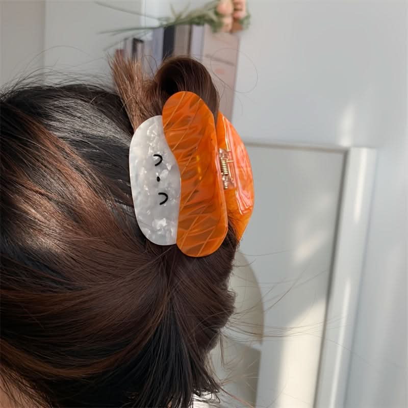 Christmas Food Series Acrylic Hair Claw Clip