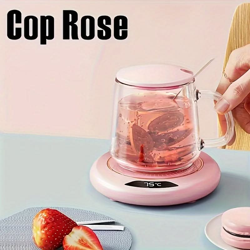 Intelligent Touch Control Electric Heating Cup Mat