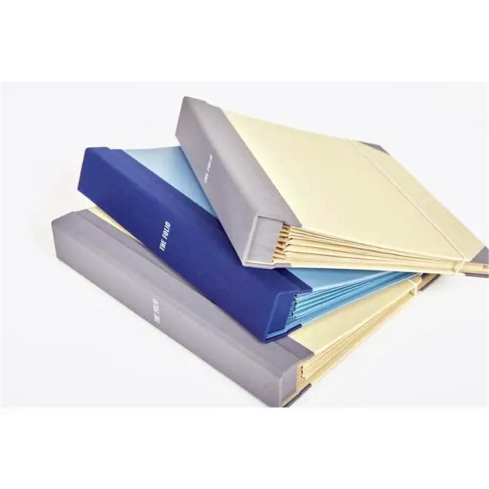 "PU Leather Document Organizer Folder with Pockets"
