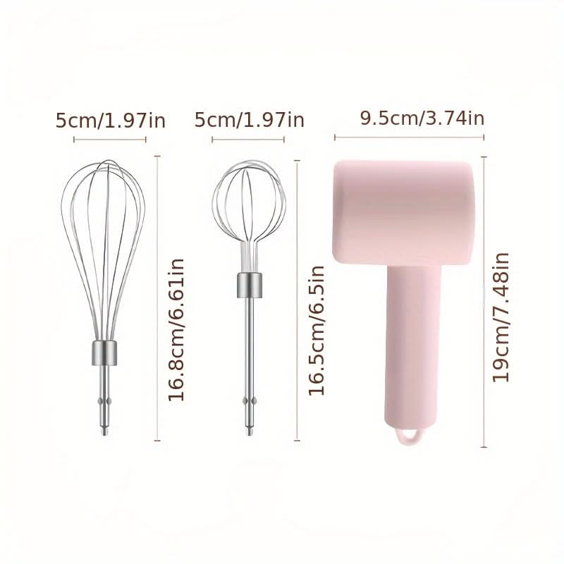Wireless USB Rechargeable Handheld Egg Beater