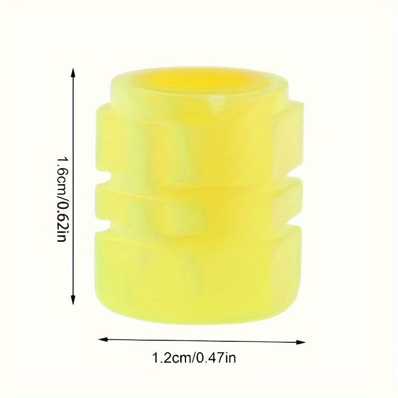 Glow-in-the-Dark Tire Valve Caps – Universal Set for Cars, Bikes & More