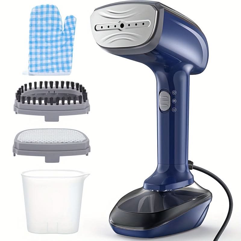 1200W 2-In-1 Steamer & Iron – Handheld Wrinkle Remover for Home & Travel