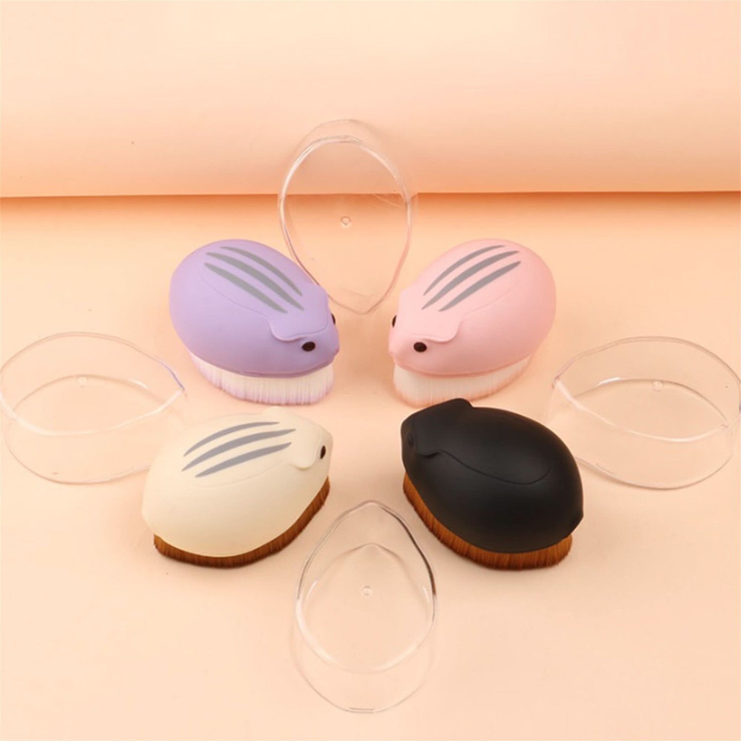 Cute Hamster Foundation Brush for Liquid, Powder & Cream
