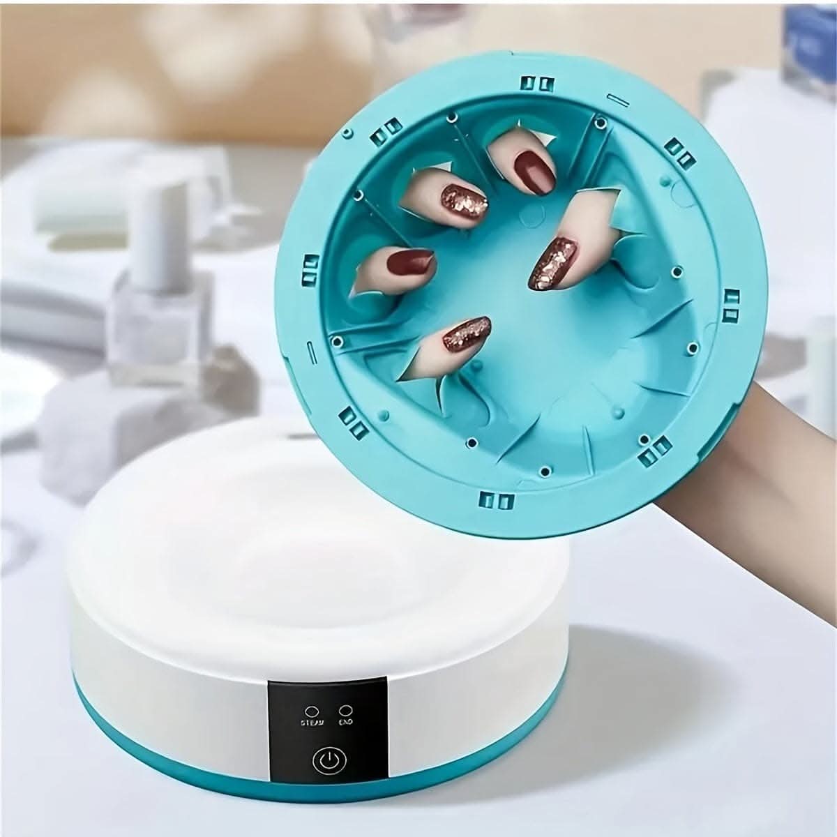 Fast Nail Polish Remover Steam Kit - Painless, Quick & Easy Nail Polish Removal
