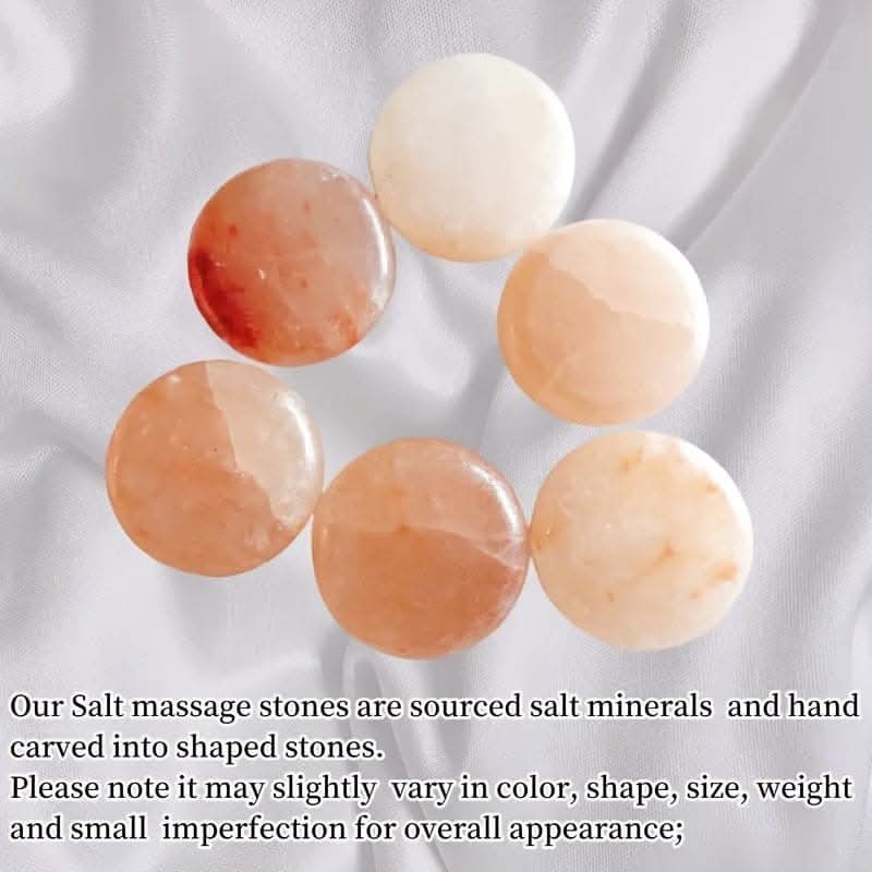2-Piece Himalayan Salt Massage Stone Set
