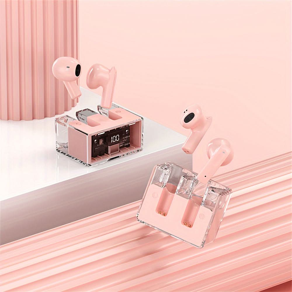 Lightweight Wireless Sports Earbuds with USB-C Charging Case – Perfect for Running