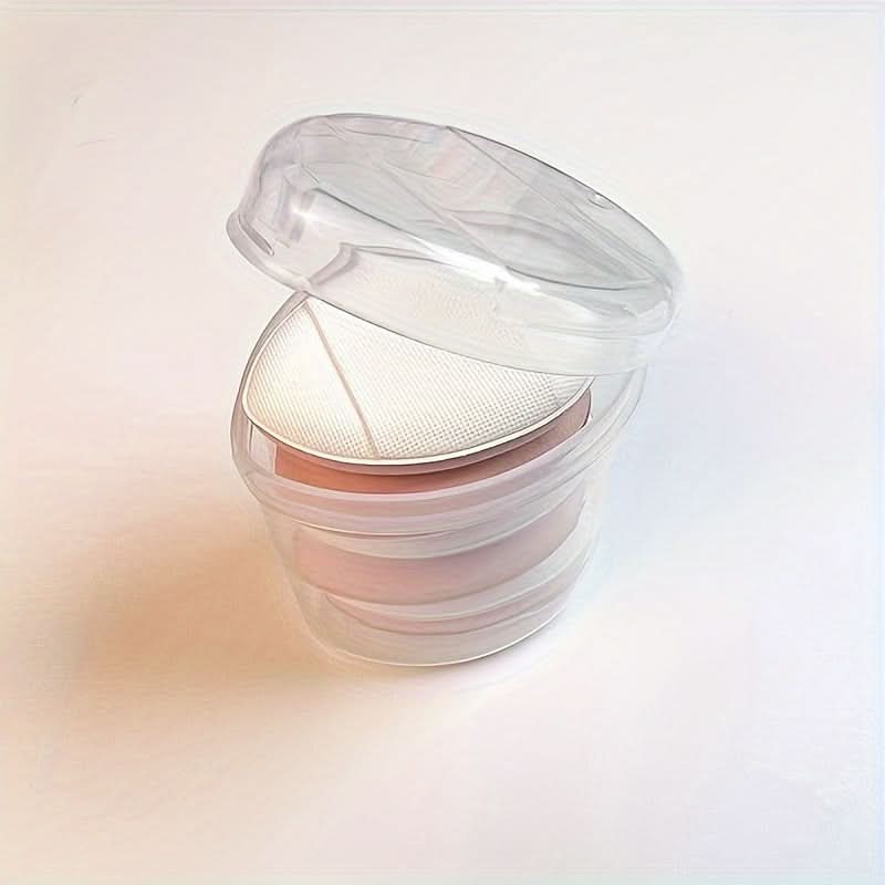 6pcs Mini Makeup Sponge Puff Set with Container