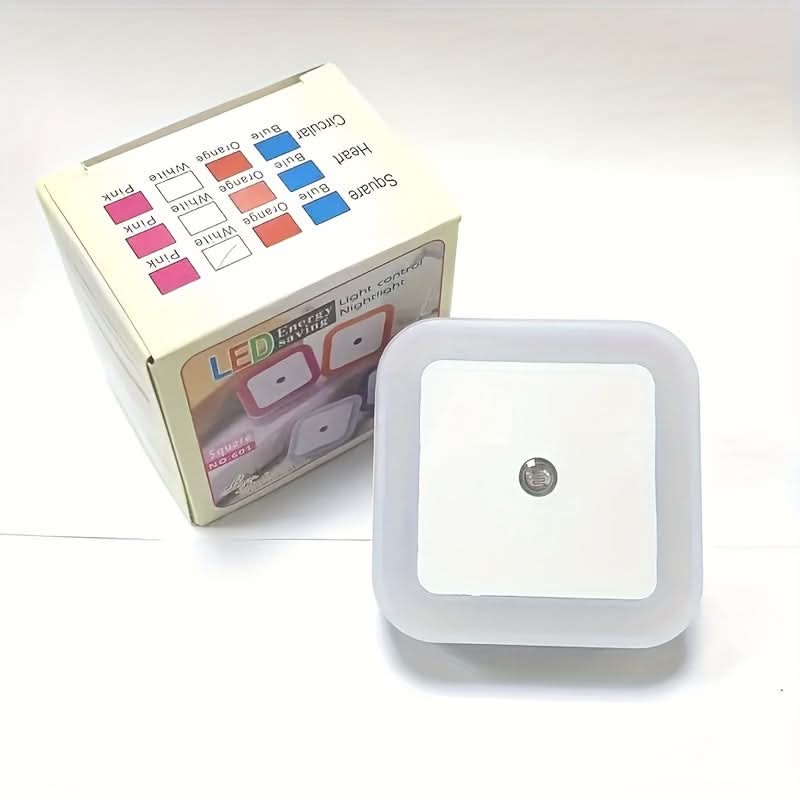 2-Pack Intelligent LED Night Light with Dusk to Dawn Sensor