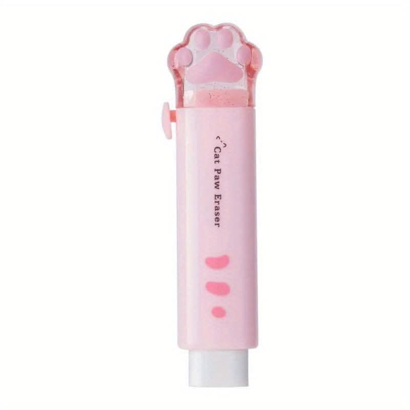 Adorable Cat Paw Push-Pull Eraser – Fun & Functional