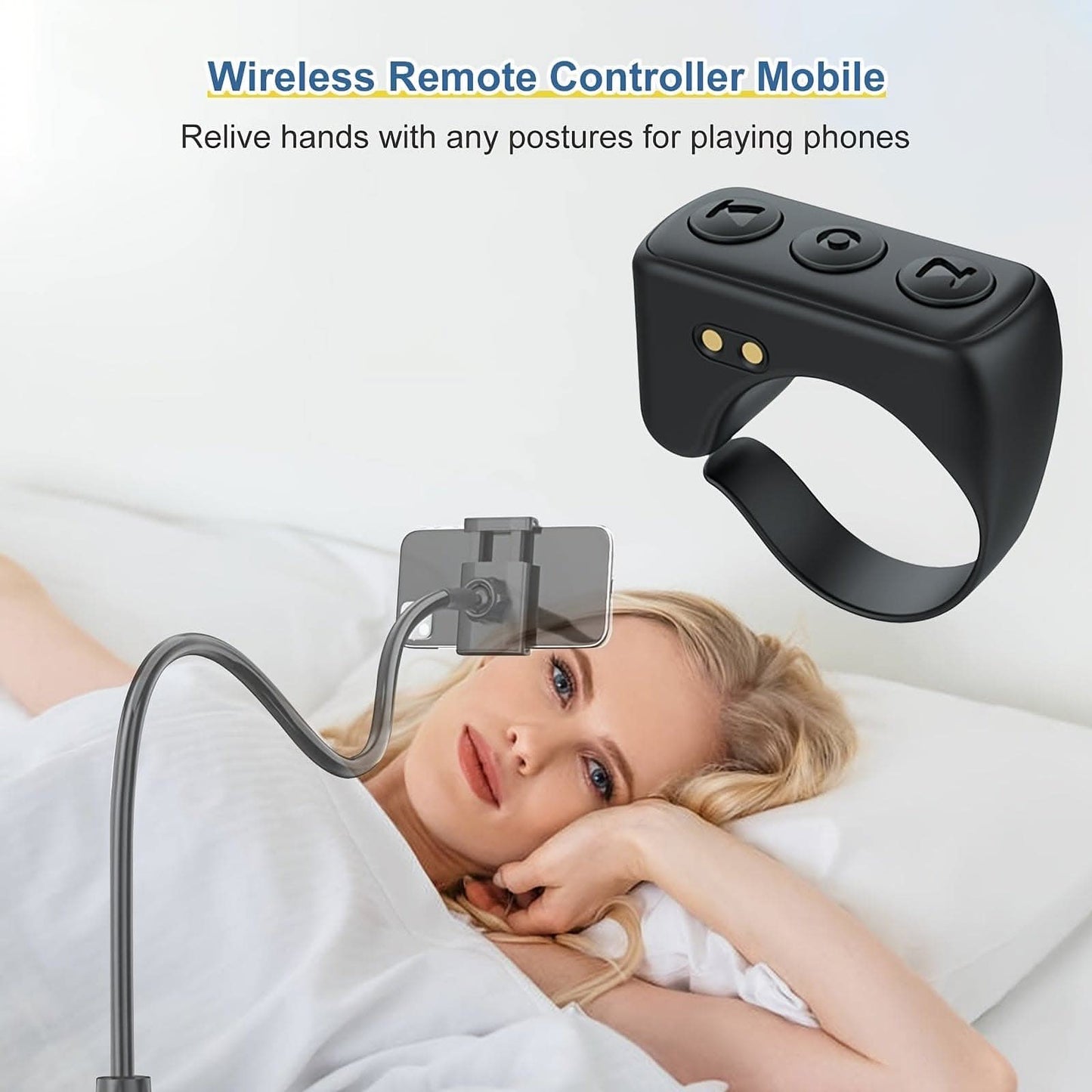 Remote Control for Cell Phone - BT Camera Shutter & Video Recording