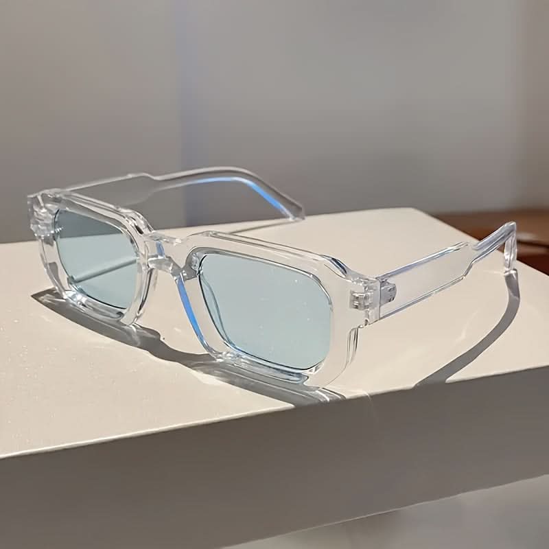 Men’s Retro Square Frame Glasses – Stylish Eyewear
