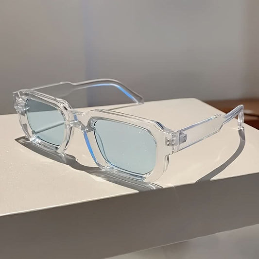 Men’s Retro Square Frame Glasses – Stylish Eyewear