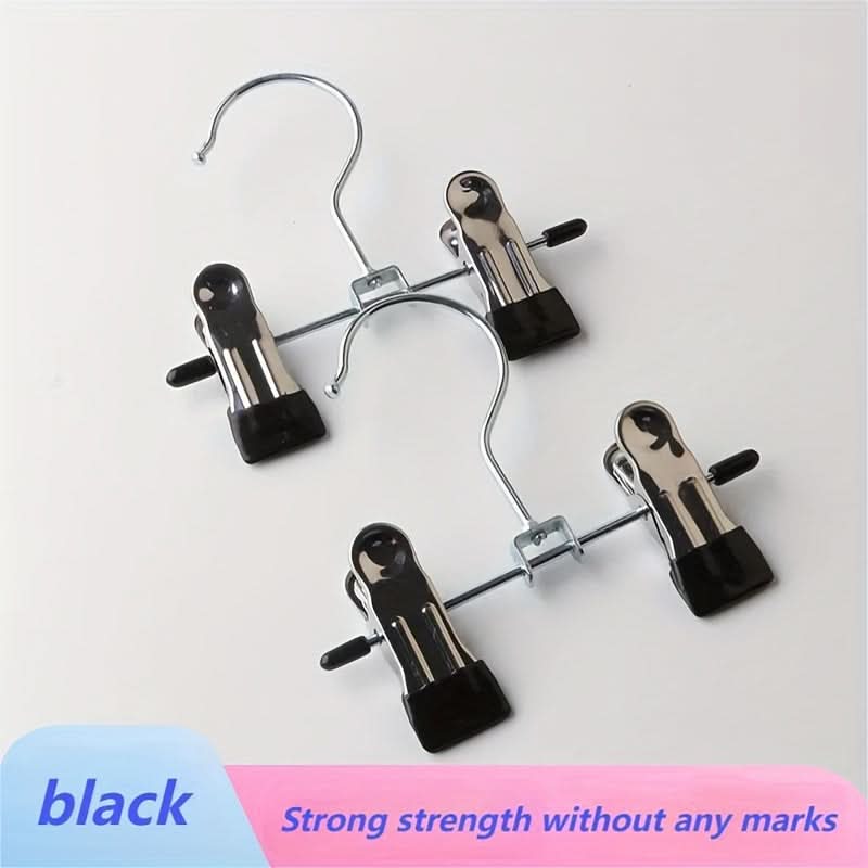 8-Pack Stainless Steel Pants Hangers