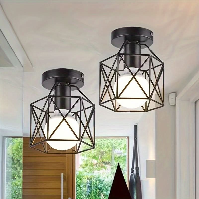 Minimalist Scandinavian Ceiling Lights - 2-pieces