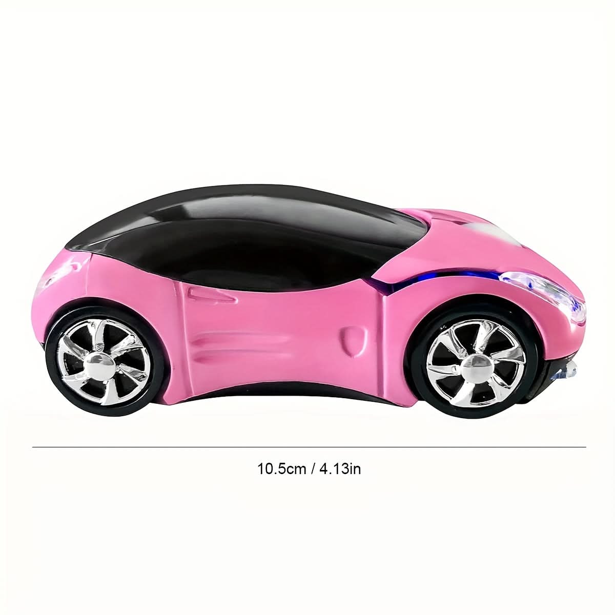 Mini Portable Wireless Ferrari Mouse for Laptop and Desktop – 2.4G USB
