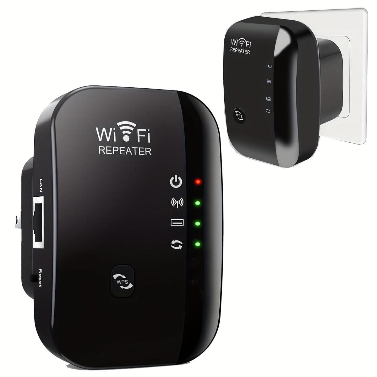5000sq.ft WiFi Extender Signal Booster - Long Range Amplifier