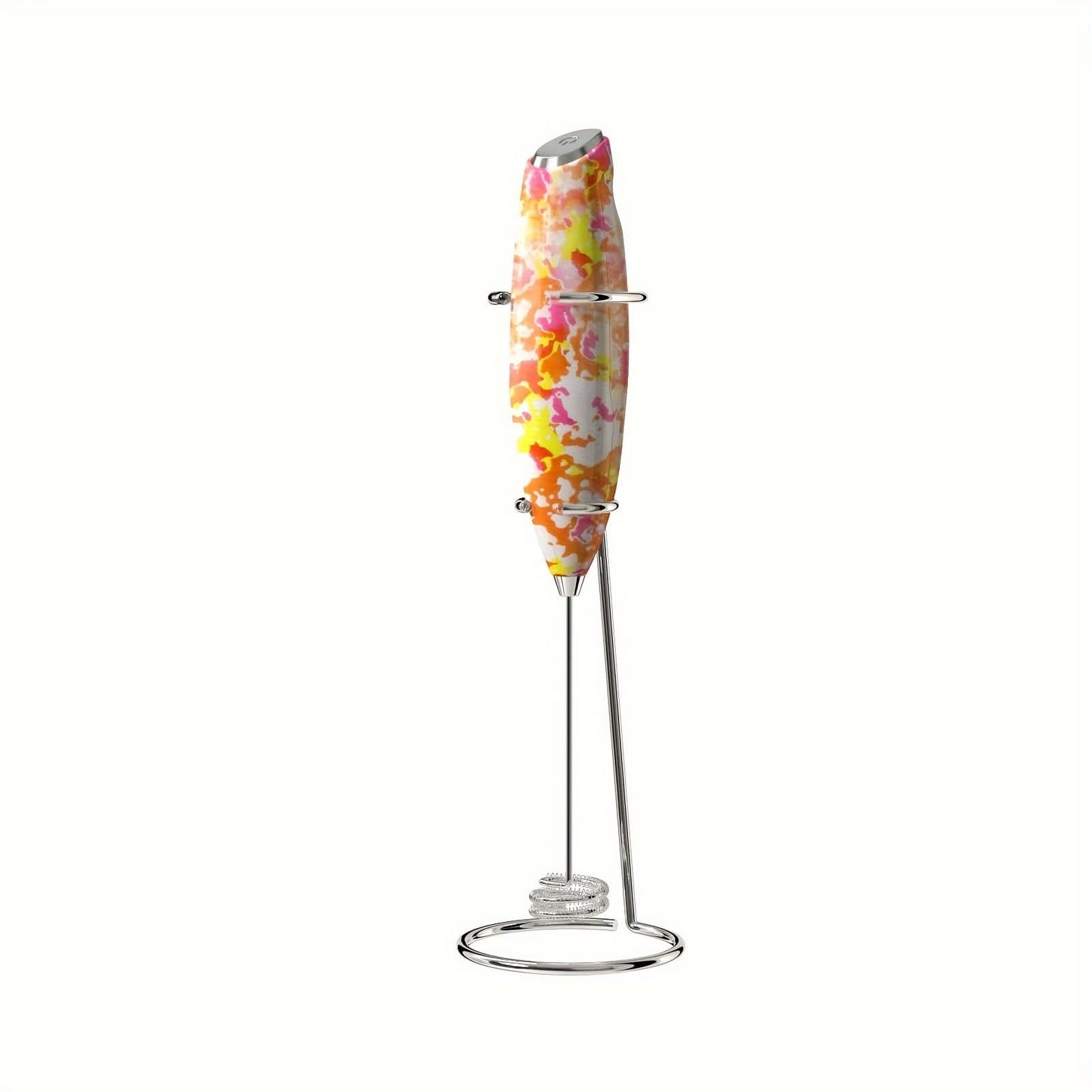 Portable Milk Frother – One-Touch Foam Maker