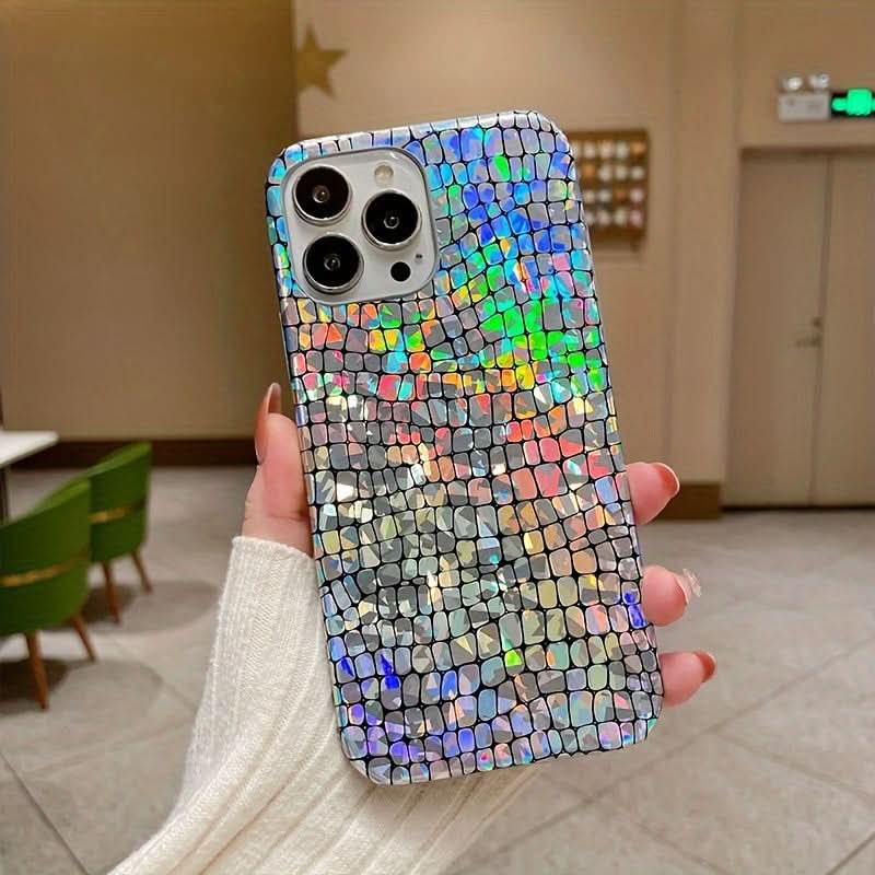 Luxury Laser Clear PC iPhone Case