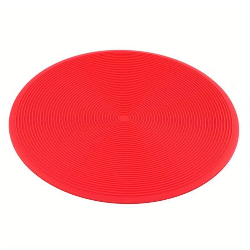 1pc Thickened Microwave Silicone Heat Insulation Pad - 10/12 Inch