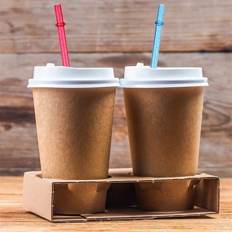 12pcs Reusable Glitter Straws - Extra Long Plastic Straws with Cleaning Brush