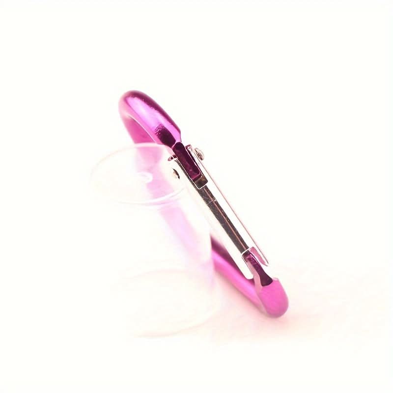 10-Pack Heart Carabiner Clips with Rings