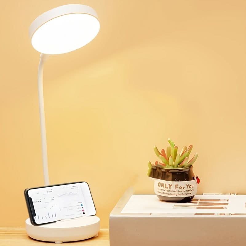 Dimmable LED Desk Lamp with USB Charging