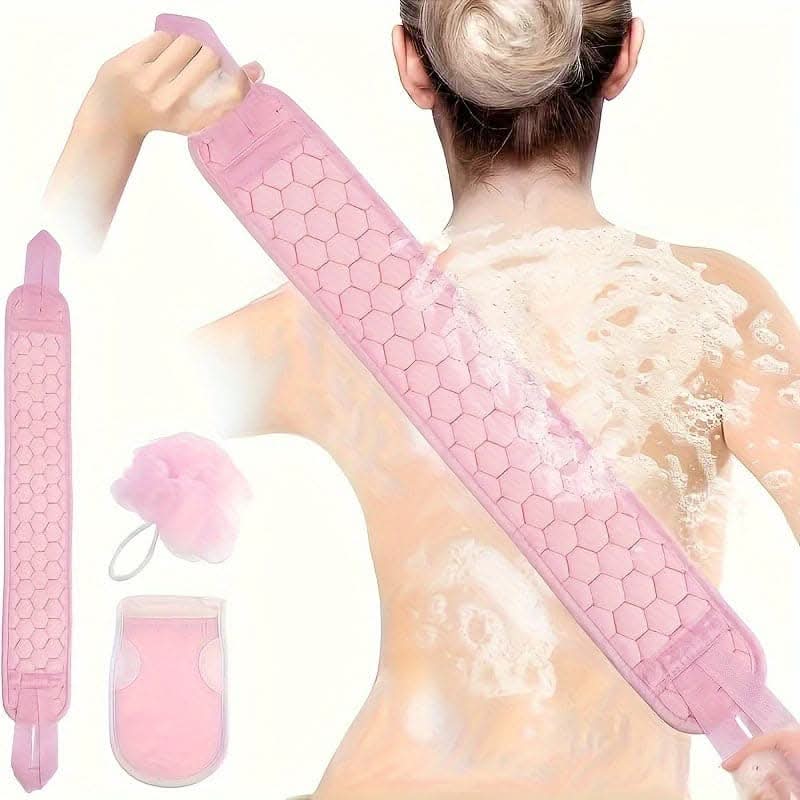 3-Piece Exfoliating Spa Bath Set – Smooth Skin