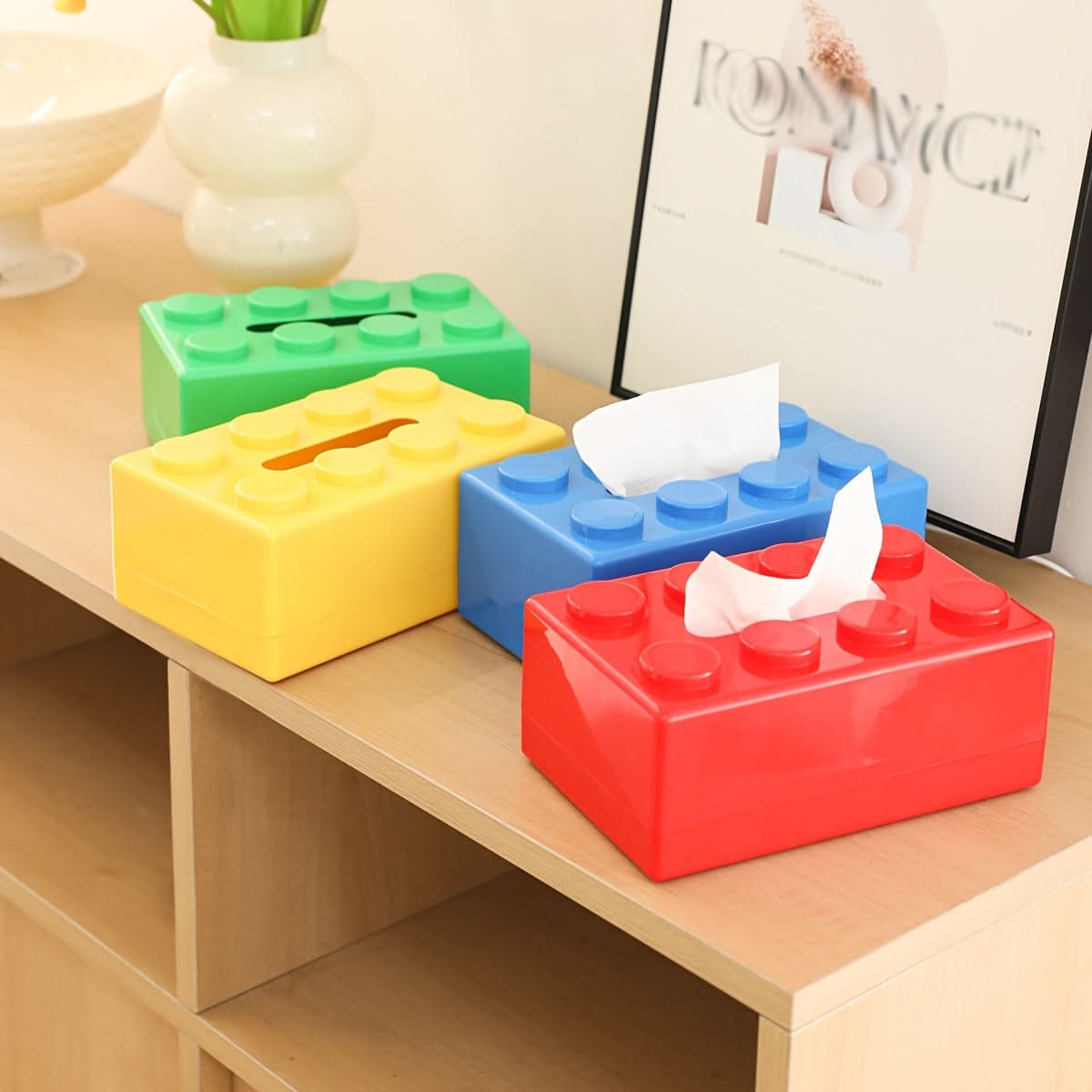 Decorative Wall-Mounted Tissue Box Holder