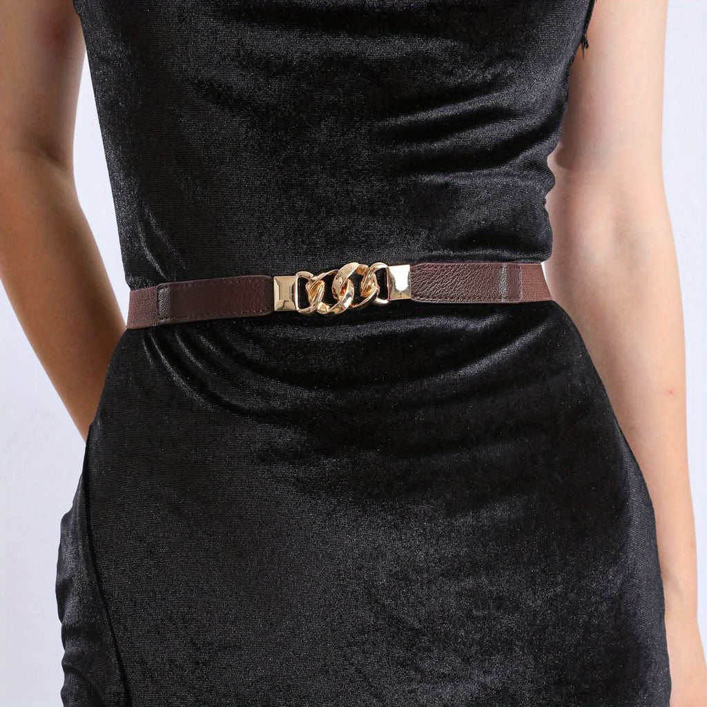 Vintage Elastic Waist Belt for Dresses & Skirts