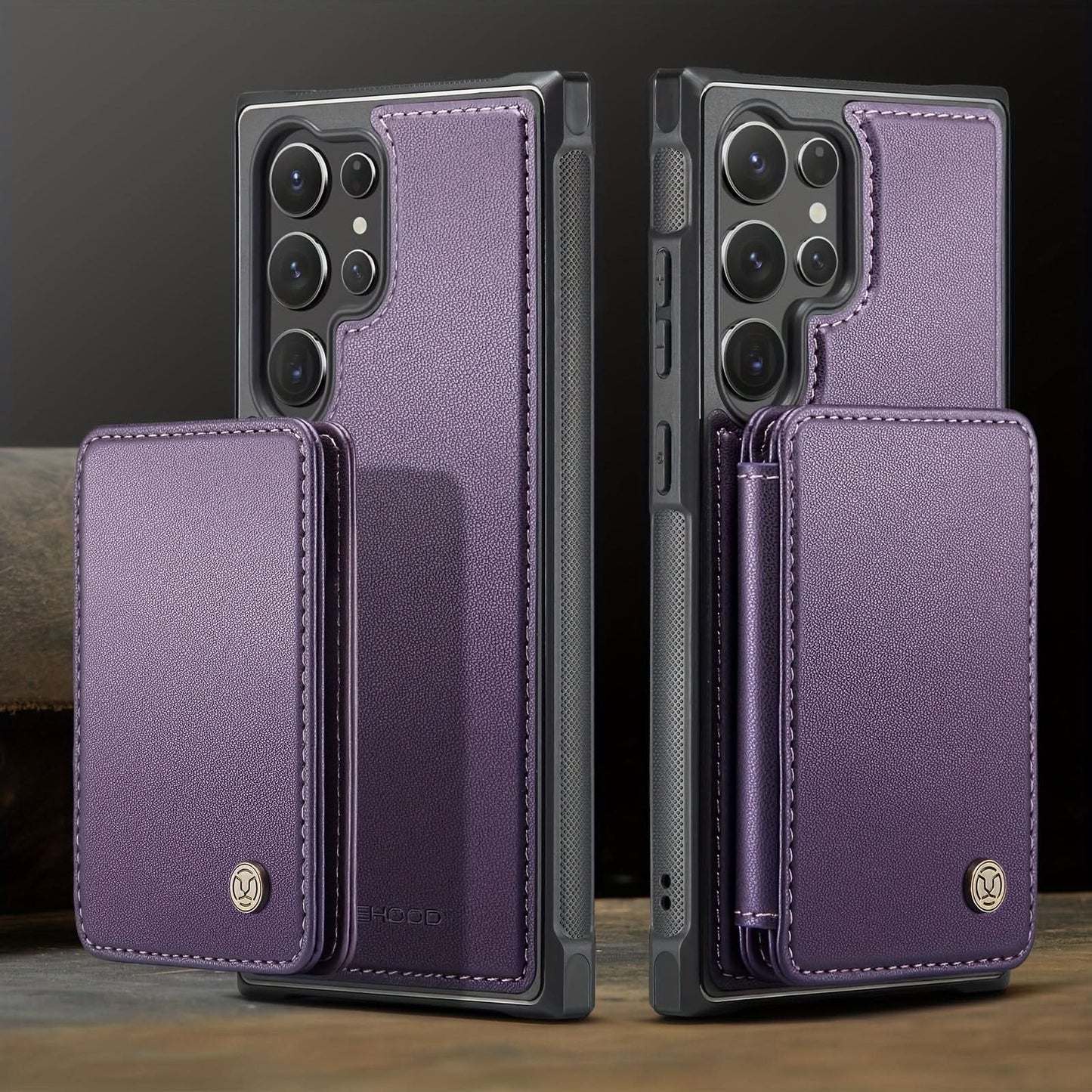 2-in-1 Detachable Wallet Case for Galaxy