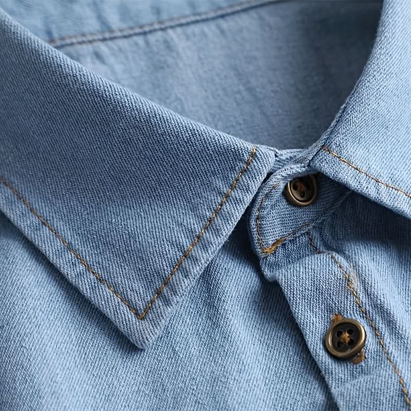 Chic Detachable Denim Faux Collar Accessory