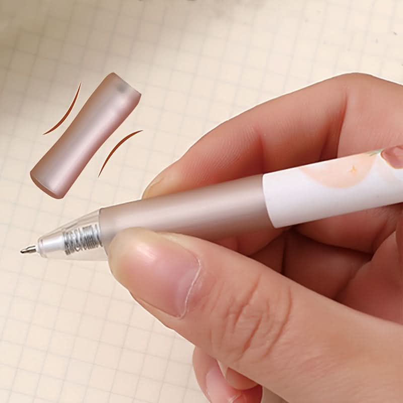 Vintage Rose Retractable Ballpoint Pen Set – Quick Drying