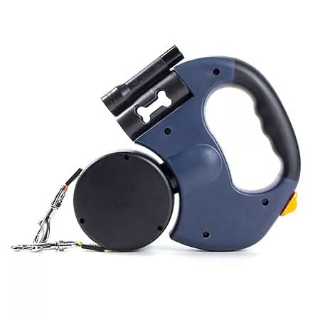 Automatic Retractable Double-Ended Dog Leash